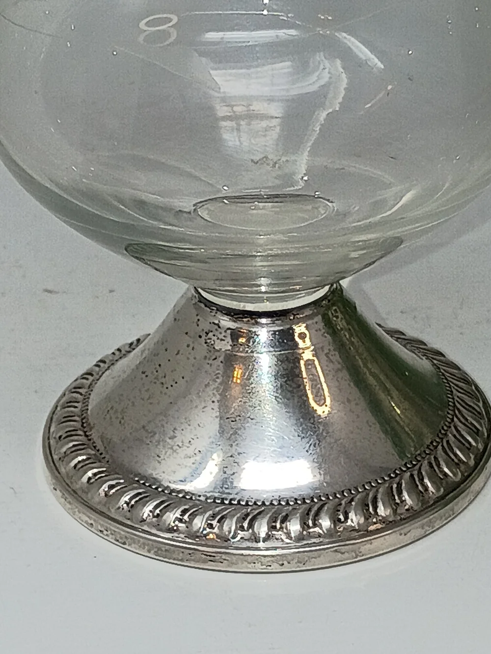 Chucin Sterling Silver Pedestal Bud Vase